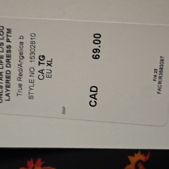 ONLY XL layered dress - Picture 3 of 4